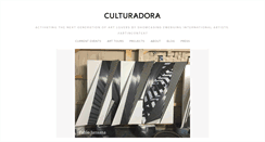 Desktop Screenshot of culturadora.com